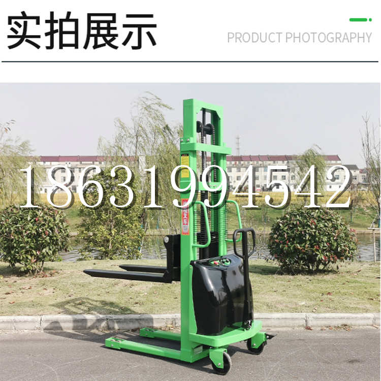 大埔县电动叉车堆高车液压铲车电瓶1吨2吨站驾步行式小型全自动叉车
